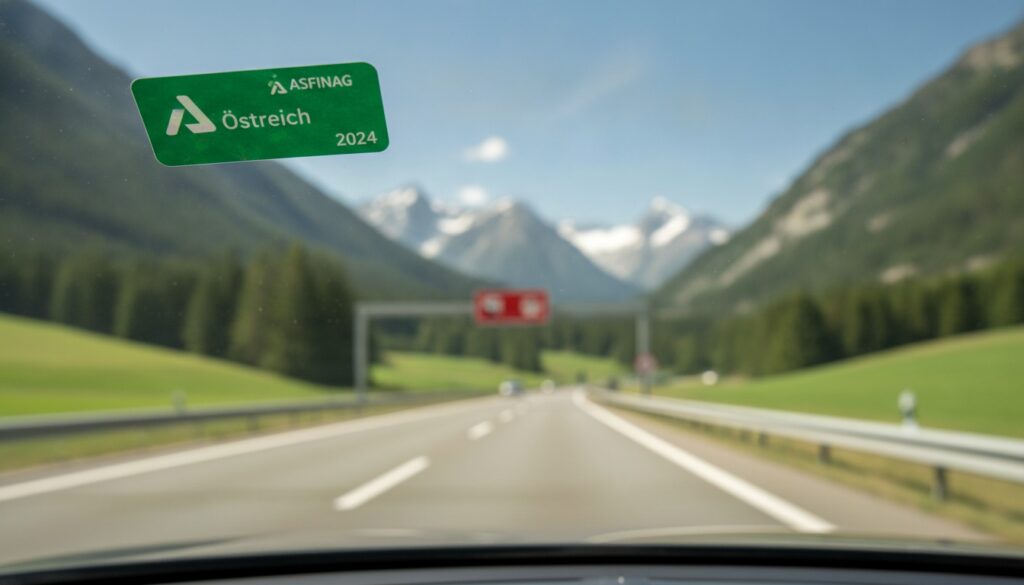 Vignette in Österreich: Wo kaufen, wie anbringen und welche Strafen drohen