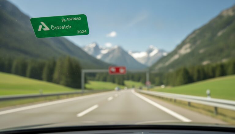 Vignette in Österreich: Wo kaufen, wie anbringen und welche Strafen drohen